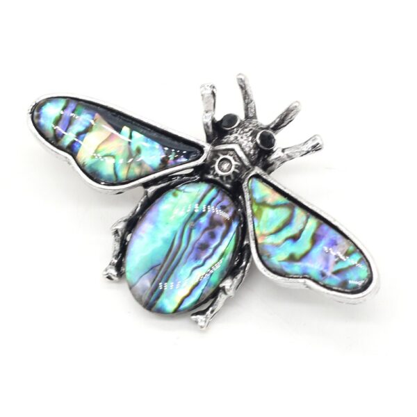 Abalone shell Insect Bee Pin Brooches