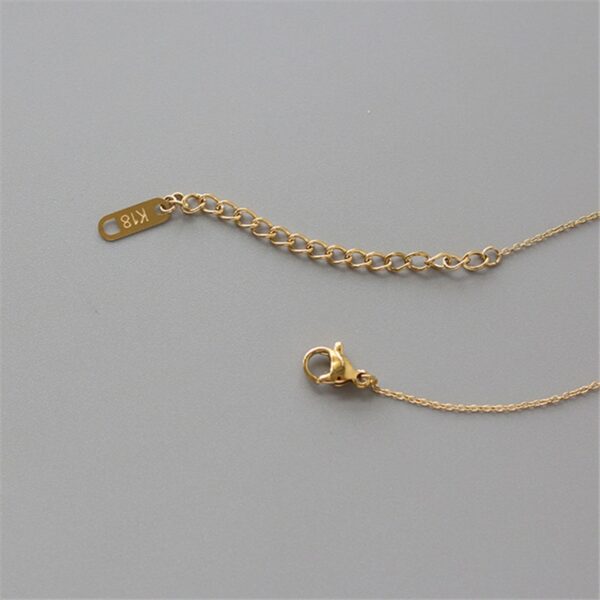 Irregular Matte Geometric Pendant Necklace Charm Jewelry 2