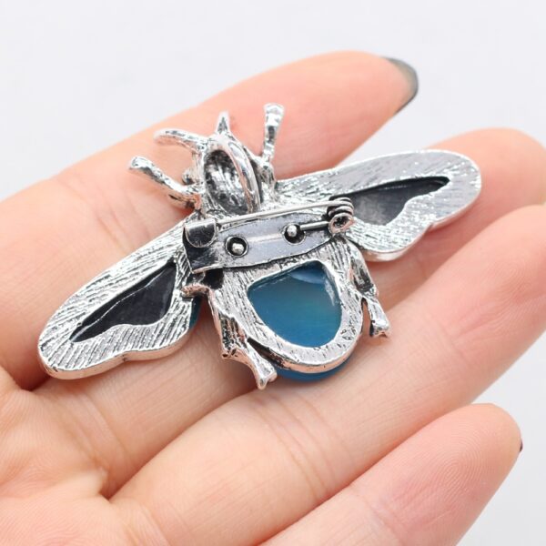 Paua Abalone Insect Bee Pin Brooches Charm Jewelry 3