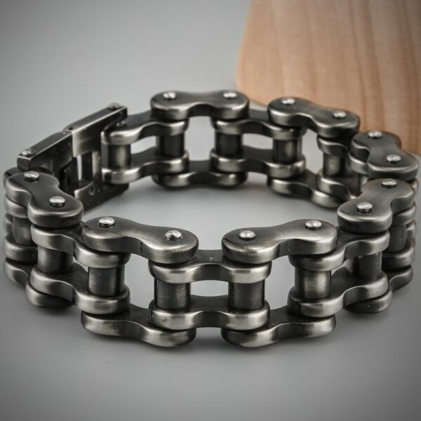 Stainless Steel Mens Heavy Duty Motorcycle Chain Bike Chain Bracelet 3