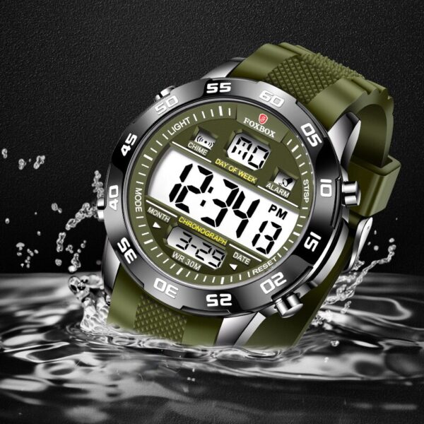 Military Sport Watch For Men With Led Light 3