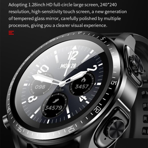 2 in 1 Smart Watch With Built-in Bluetooth Earphones Multifunction 2
