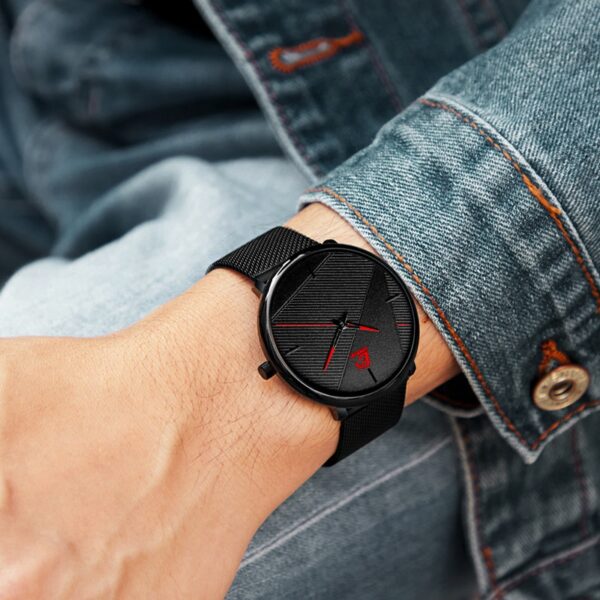 Men's Minimalist Ultra-thin Simple Watch 5