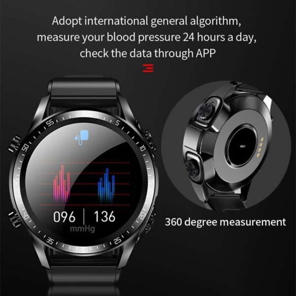 2 in 1 Smart Watch With Built-in Bluetooth Earphones Multifunction 5