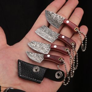 Mini Keychain Knife With Sheath Cover