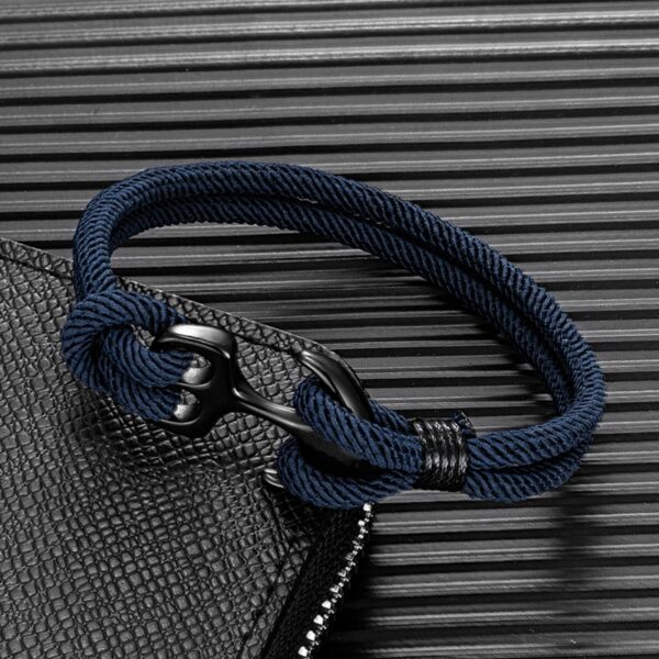 Anchor Double strand Rope Paracord Bracelet 2