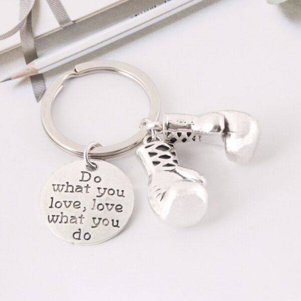 Inspiration Letter Do What You Love Keychain