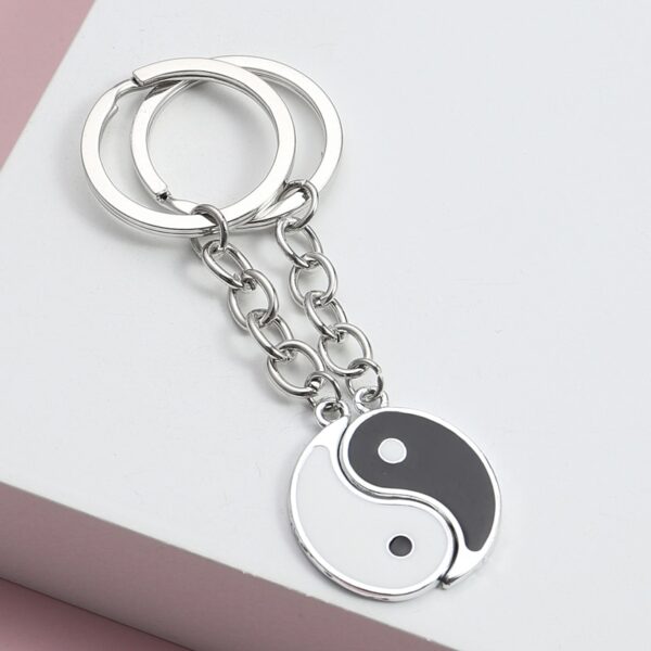 Yin and Yang Best Friends Forever Keychain 1