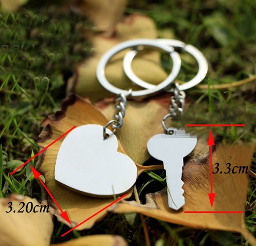 Couples Love Connecting Key Ring Set 3