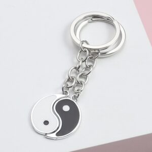 Yin and Yang Best Friends Forever Keychain