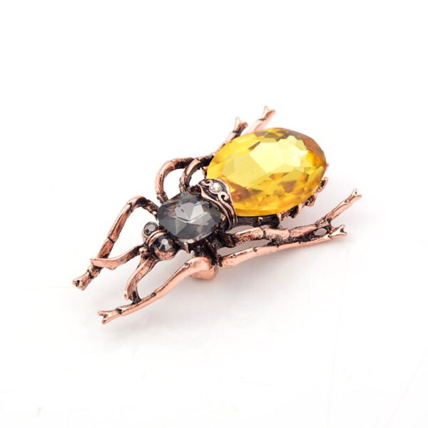 Crystal Large Beetle Brooch for Women 4