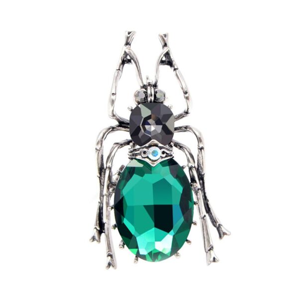 Crystal Large Beetle Brooch for Women 3