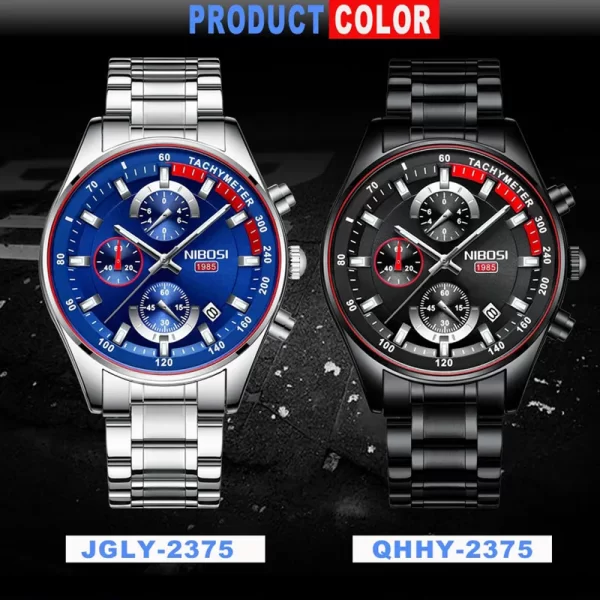 Men's Luxury Simple Watch Fashion Waterproof Sport Wristwatches 5