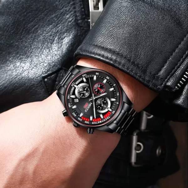 Men's Luxury Simple Watch Fashion Waterproof Sport Wristwatches 3