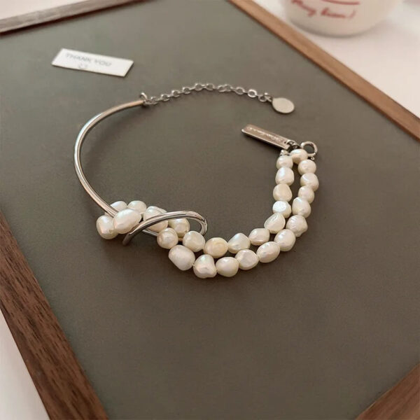 South Korean Luxury Freshwater Pearl Bracelet Charm
