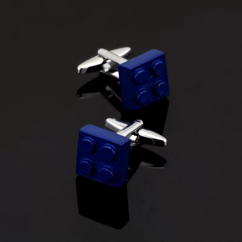Funny Cube Lego Cufflinks for wedding