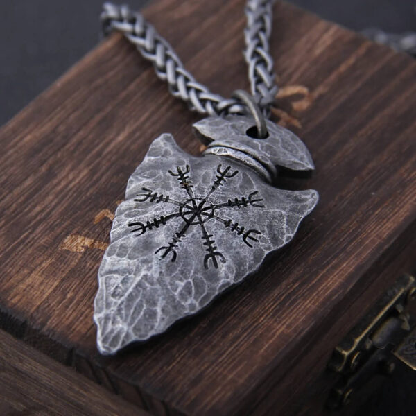 The Helm Of Awe Viking Pendant Necklace