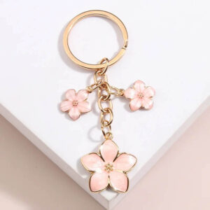 Sakura Blossom Flower Keychain