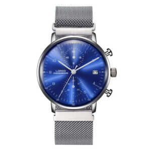 Luxury Stainless Steel Mens Simple Watches Business Luminous Wristwatch