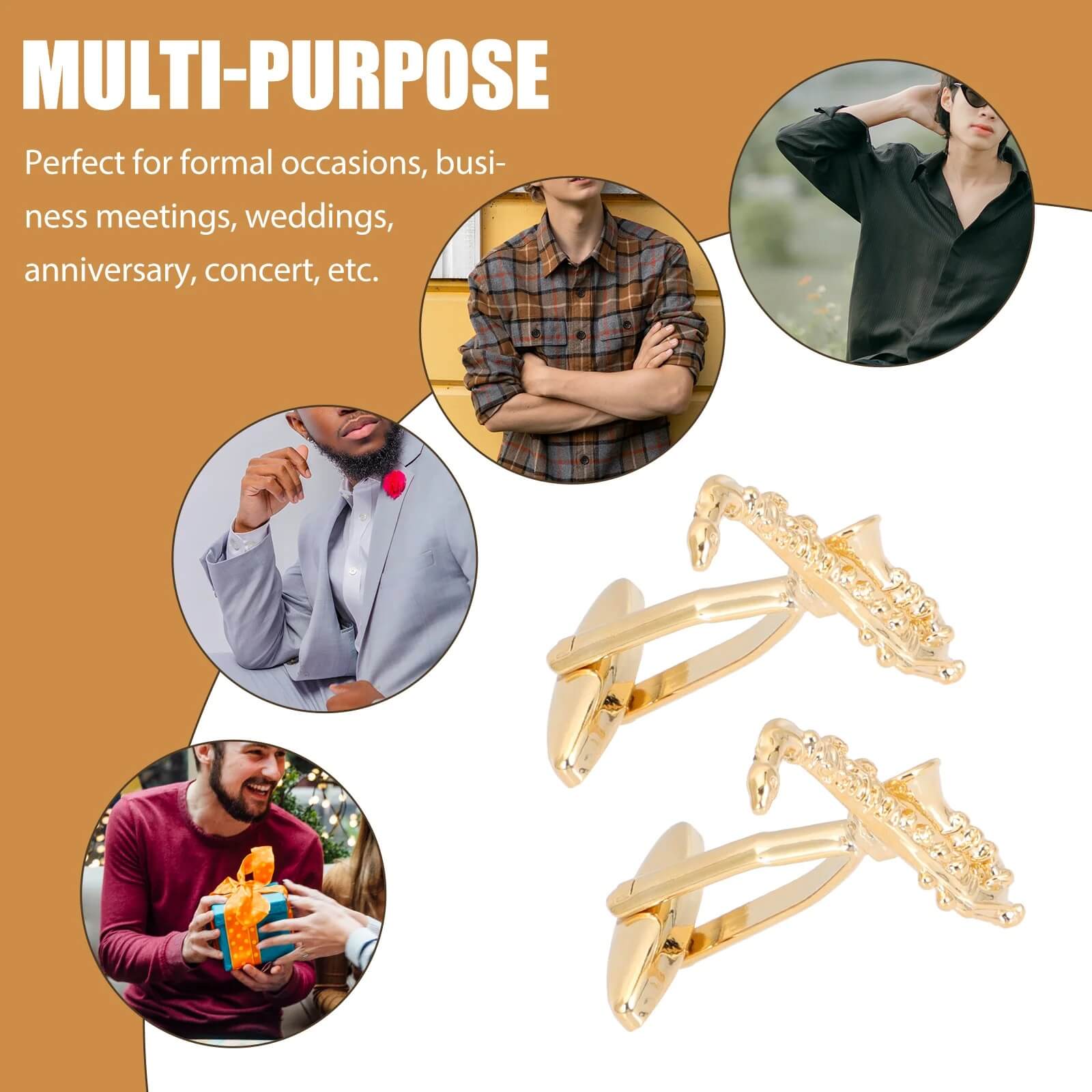 Multi purpose Cufflinks