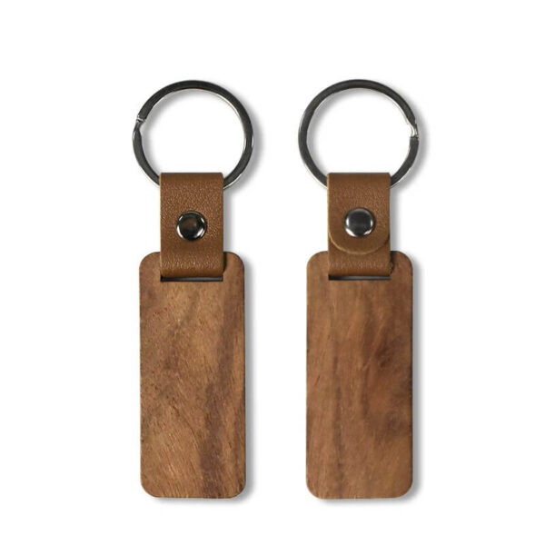 Rectangle Wooden Keychain blanks