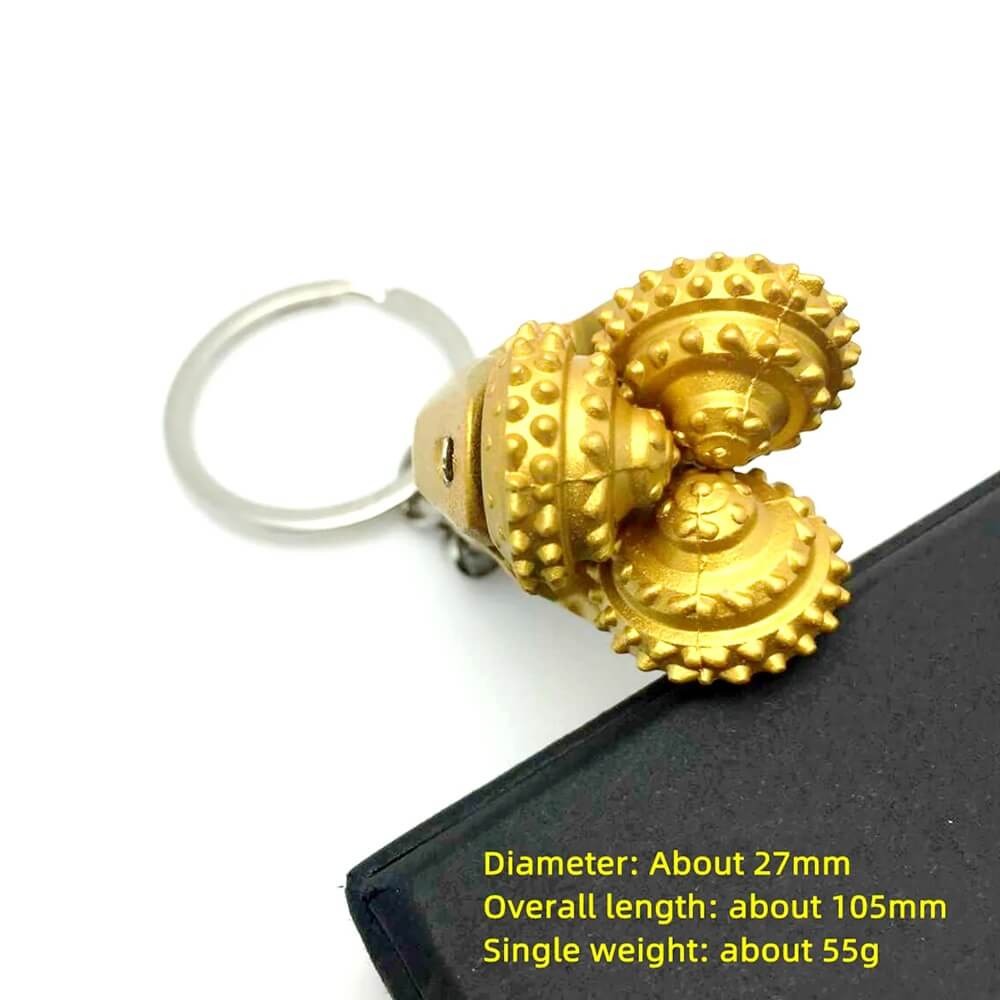 tricone rotary drill bits keychain Size