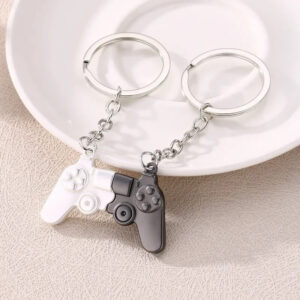 1 Pair Game Console Handle Magnetic BFF Keychain
