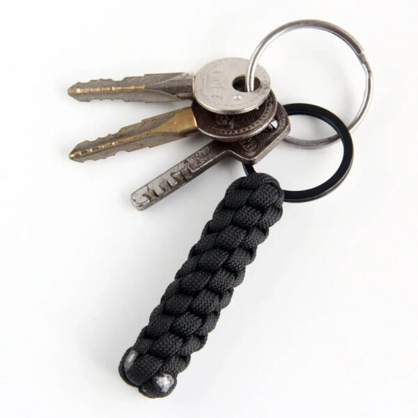 Tactical Braided Rope Paracord Keychain