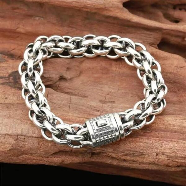 925 Sterling Silver Bold Link Chain Bracelet