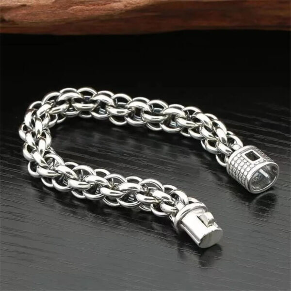 Sterling Silver Bold Link Chain Bracelet