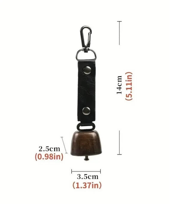 Bell Keychain Size