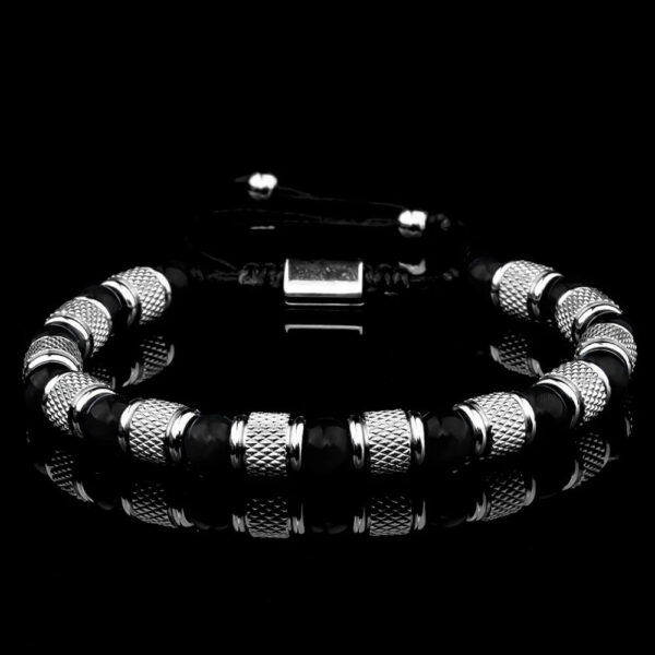 Black Luxury Beaded Bracelet