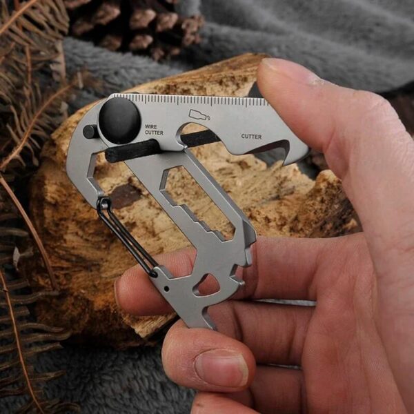 Ultimate Stainless Steel EDC Multi-Tool Keychain (1)