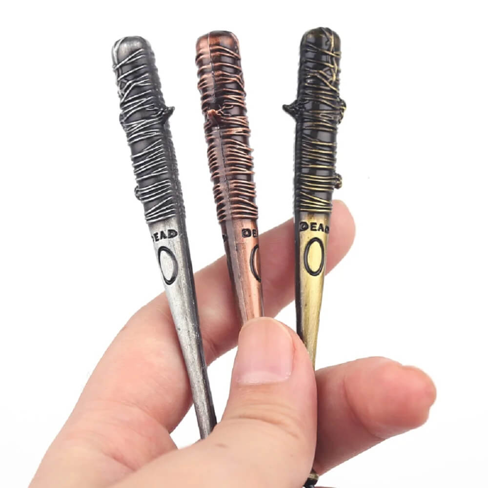 Antique Bat Wire Wrapped Keychain