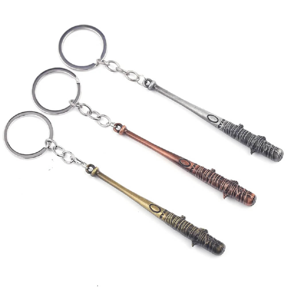 Antique Mini Baseball Bat Wire Wrapped Keychain 1 Antique Mini Baseball Bat Wire Wrapped Keychain 1