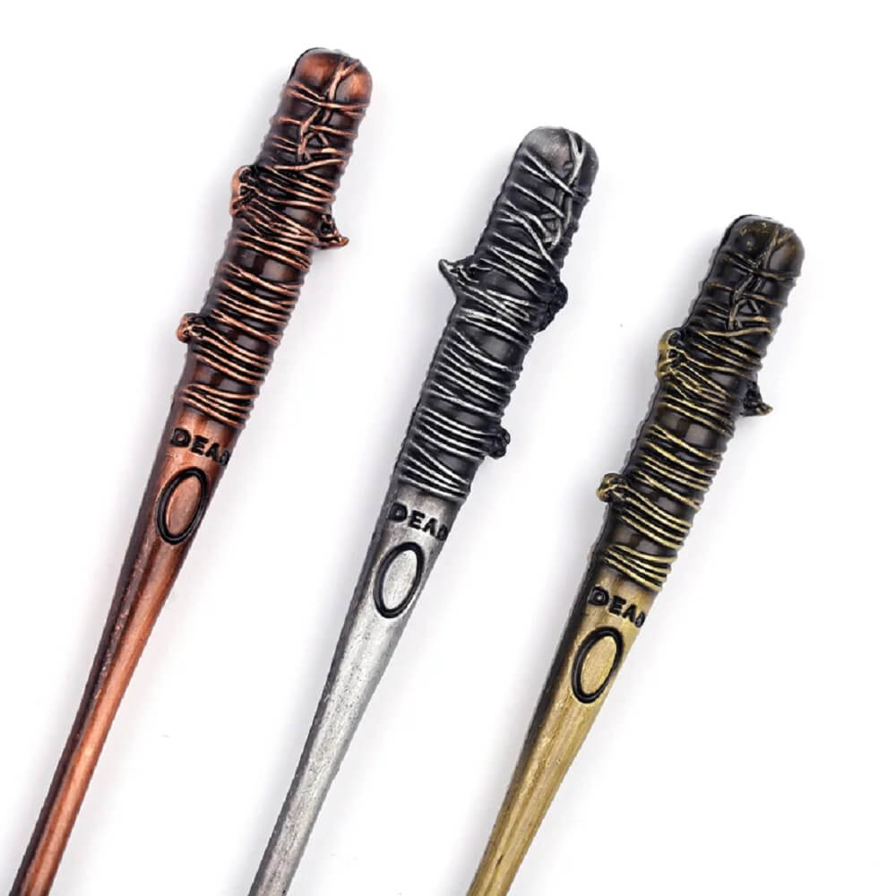 Antique Mini Bat Wire Wrapped Keychain Antique Mini Bat Wire Wrapped Keychain