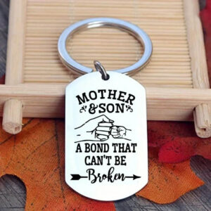 Mother & Son Keychain – A Bond That Can’t Be Broken